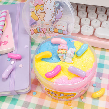 Jelly Bean Ice Cream Cloud Creme Signature Dome™ Slime