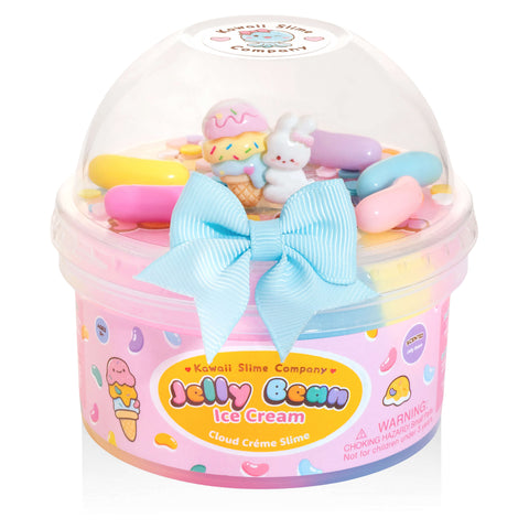 Jelly Bean Ice Cream Cloud Creme Signature Dome™ Slime