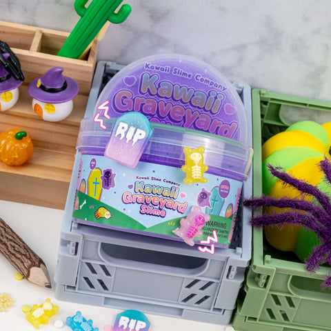 Kawaii Graveyard Cloud Creme Signature Dome™ Slime