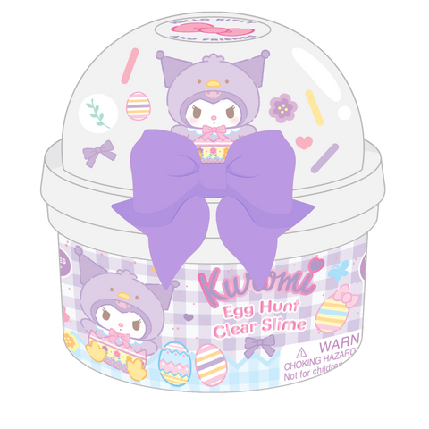 Kuromi Egg Hunt Signature Dome™ Clear Slime