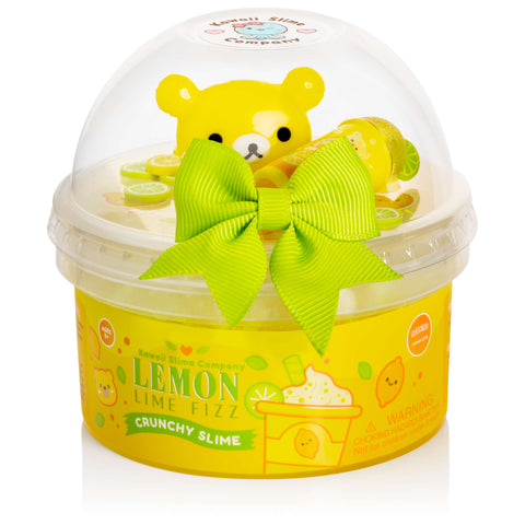 SALE! Lemon Lime Fizz Crunchy Slime