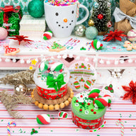 Mistletoe Mallow Fluffy Signature Dome™ Slime