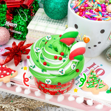 Mistletoe Mallow Fluffy Signature Dome™ Slime