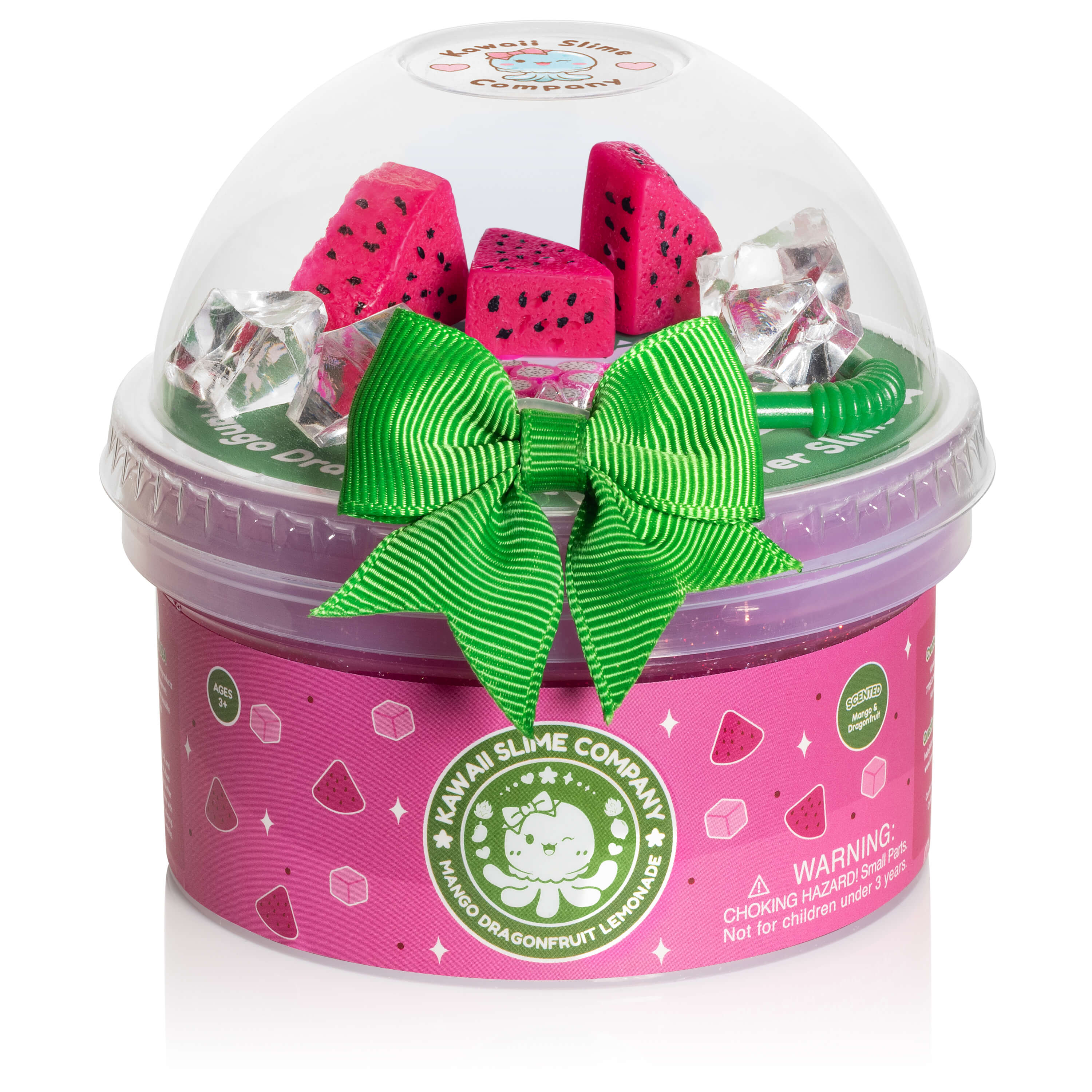 スライムカンパニー Mango Dragonfruit Jelly Cube Signature Dome™ Slime – KSC