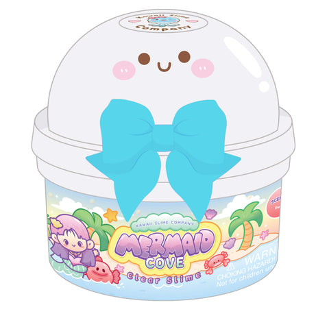 Mermaid Cove Clear Signature Dome™ Slime