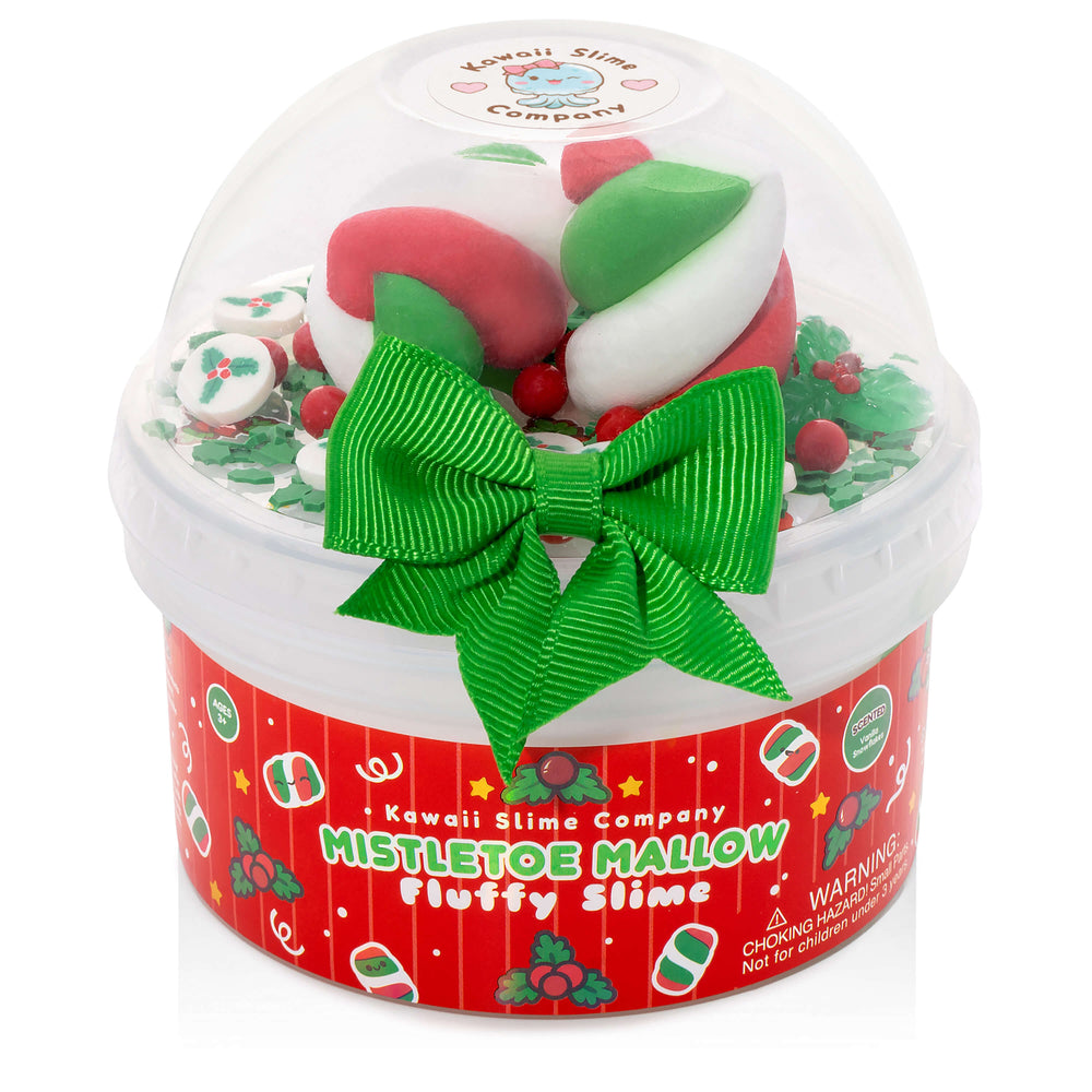 Mistletoe Mallow Fluffy Signature Dome™ Slime