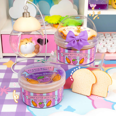 SALE! Peanut Butter Jelly Time Grape 2 Slimes In 1 Signature Dome™ Slime