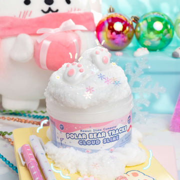 Polar Bear Tracks Cloud Signature Dome™ Slime