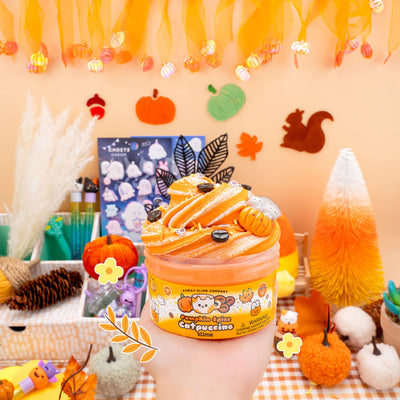 Pumpkin Spice Catpuccino Butter Signature Dome™ Slime