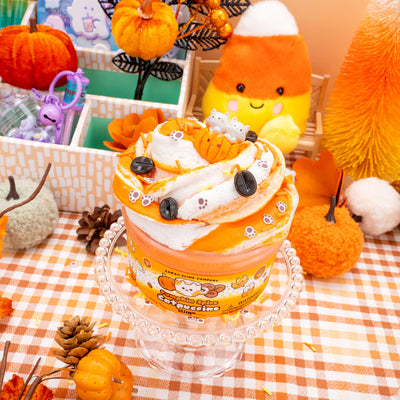 Pumpkin Spice Catpuccino Butter Signature Dome™ Slime