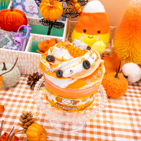 Pumpkin Spice Catpuccino Butter Signature Dome™ Slime