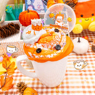 Pumpkin Spice Catpuccino Butter Signature Dome™ Slime