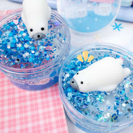 Polar Bear Plunge Clear Signature Dome™ Slime