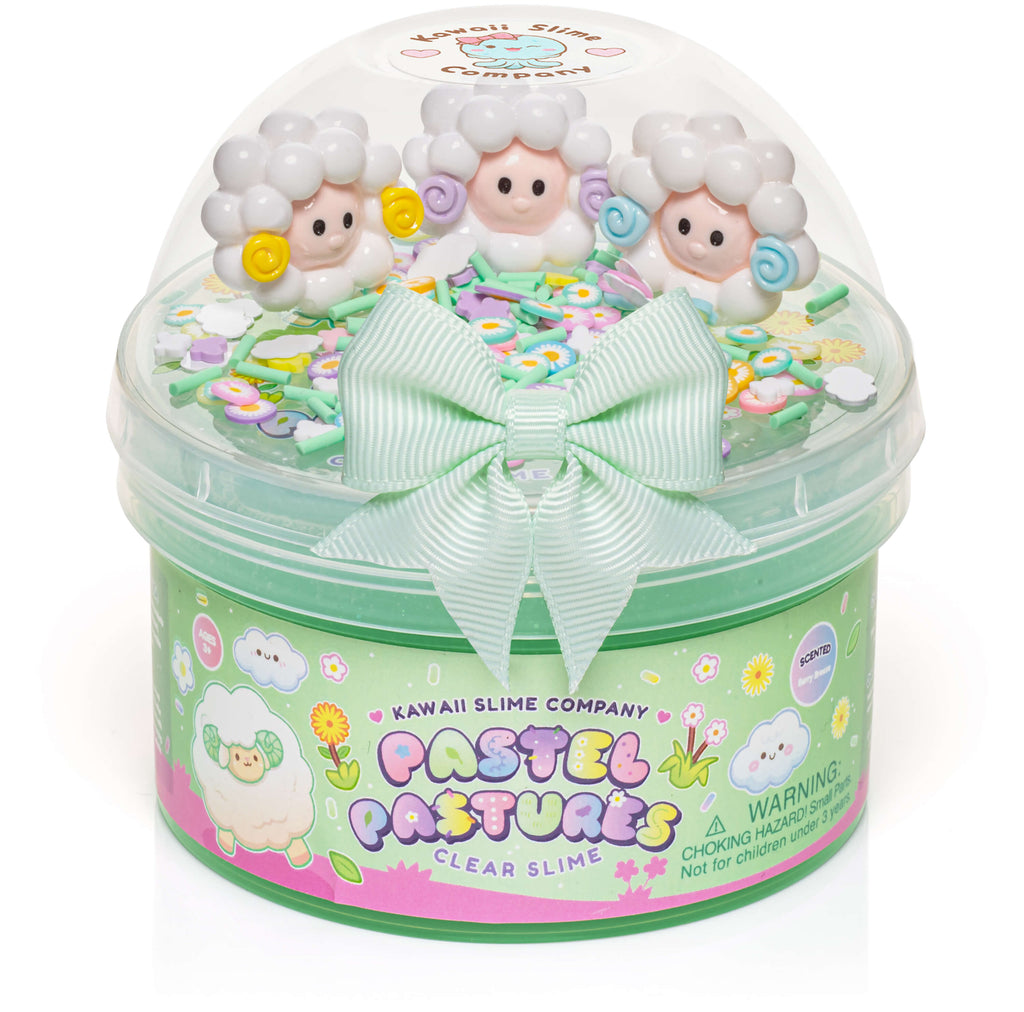 Pastel Pastures Clear Signature Dome™ Slime