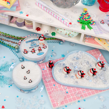 Penguins On Ice Jelly Signature Dome™ Slime