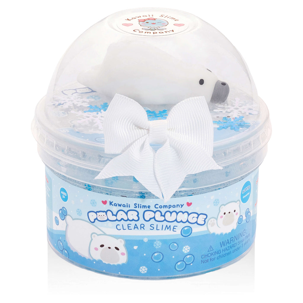 Polar Bear Plunge Clear Signature Dome™ Slime