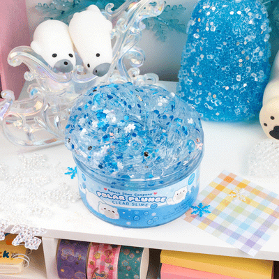Polar Bear Plunge Clear Signature Dome™ Slime