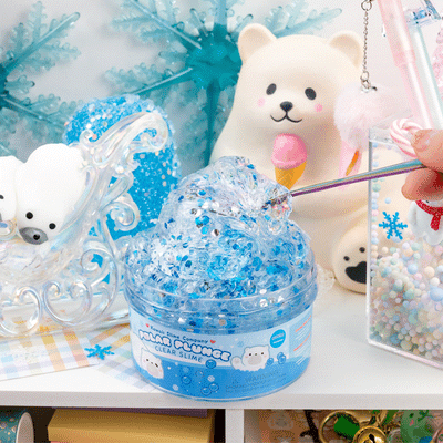 Polar Bear Plunge Clear Signature Dome™ Slime