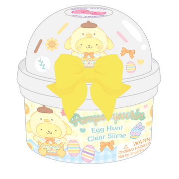 Pompompurin Egg Hunt Clear Signature Dome™ Slime