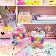 Rainbow Candytopia Crunchy Signature Dome™ Slime