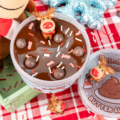 Reindeer Poop Butter Signature Dome™ Slime
