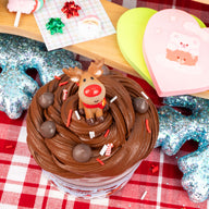Reindeer Poop Butter Signature Dome™ Slime