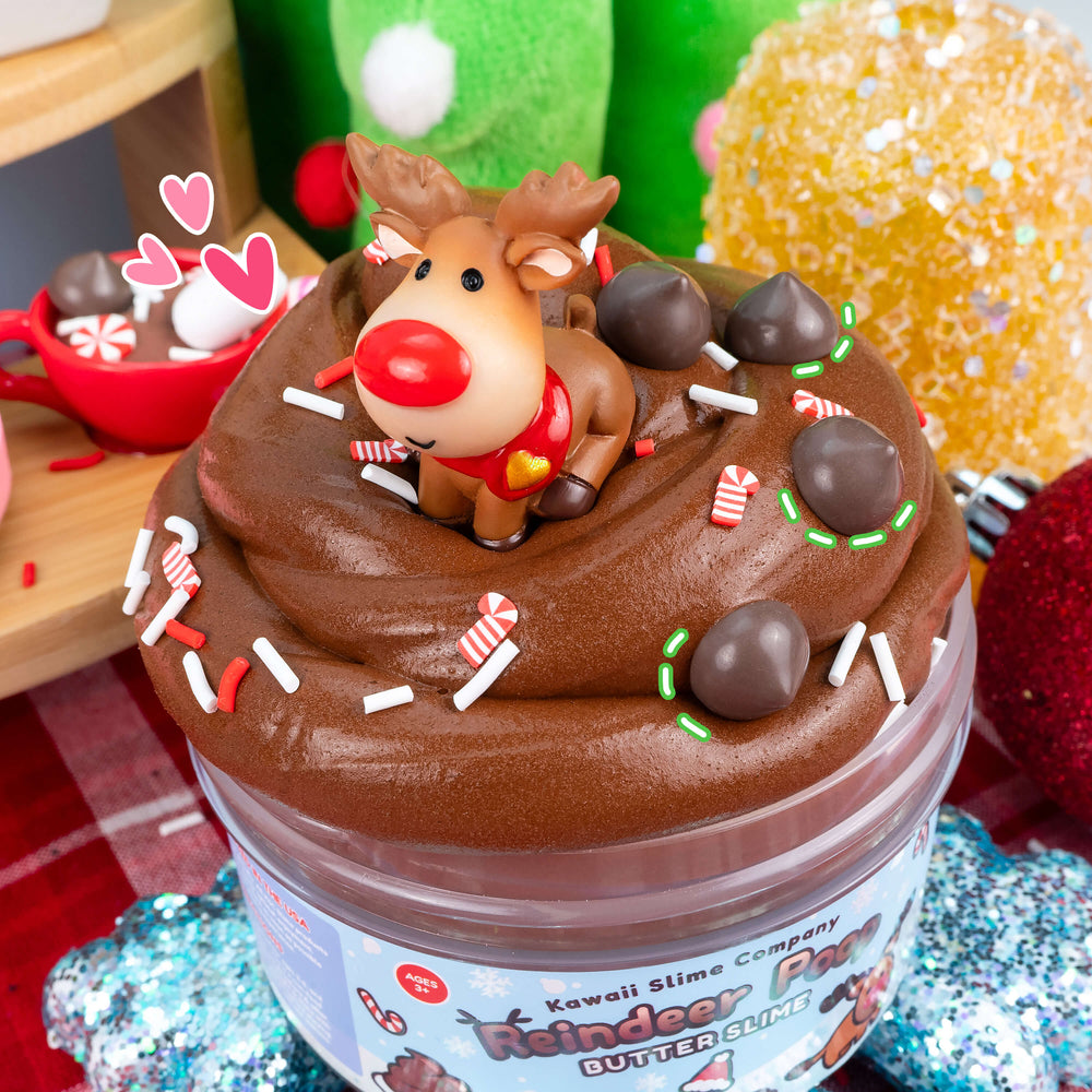 Reindeer Poop Butter Signature Dome™ Slime