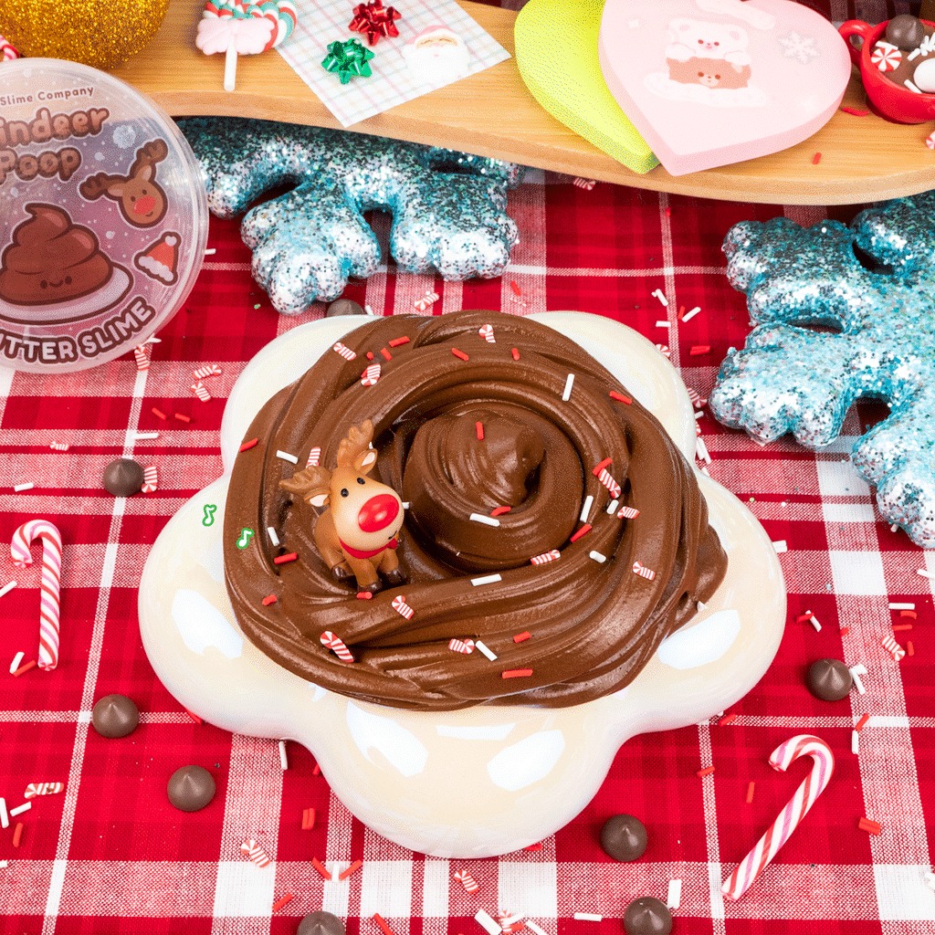 Reindeer Poop Butter Signature Dome™ Slime