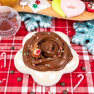 Reindeer Poop Butter Signature Dome™ Slime