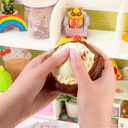 Root Beer Float 2 Slimes in 1 Signature Dome™ Slime