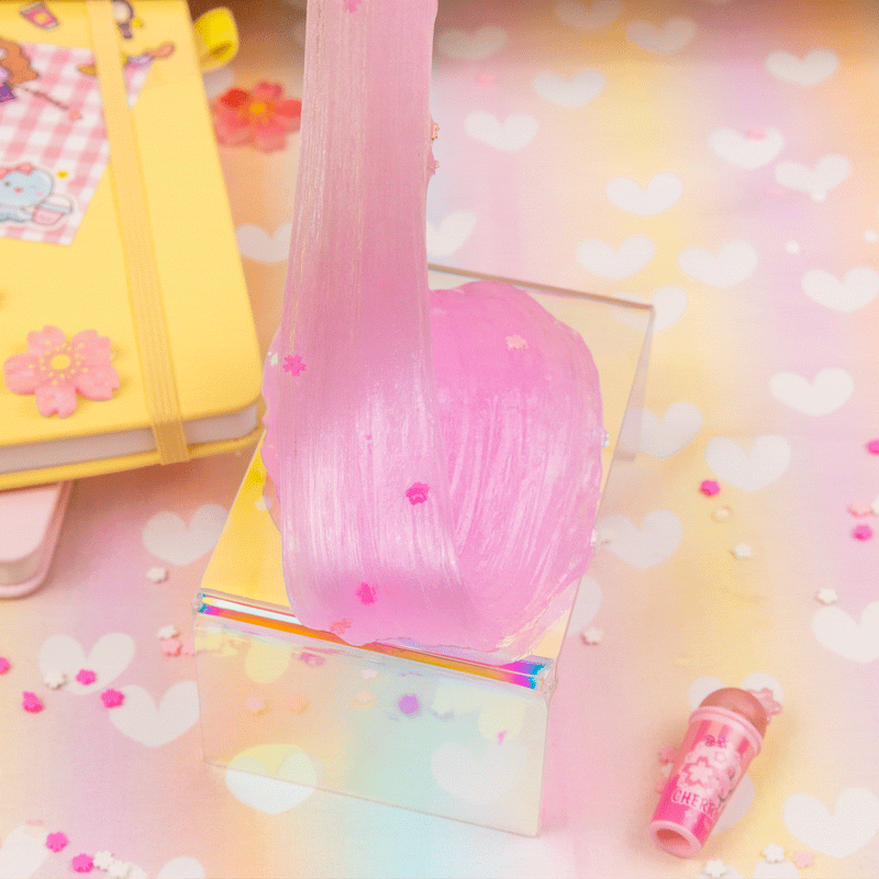 Sakura Sweet Tea Clear Slime KSC