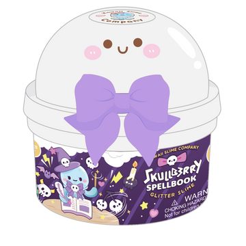 Skullberry Spellbook Glitter Signature Dome™ Slime
