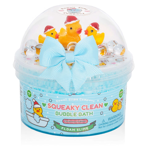 Squeaky Clean Christmas Floam Signature Dome™ Slime