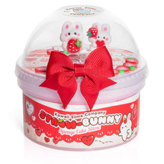 Straw-Bunny Sponge Cake Cloud Creme Signature Dome™ Slime – KSC
