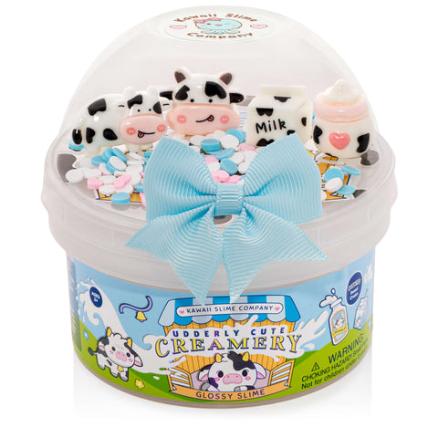Udderly Cute Creamery Glossy Signature Dome™ Slime