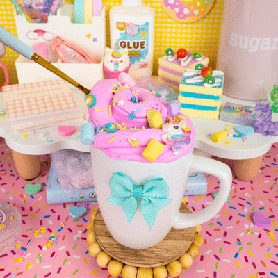 Unicorn Hot Cocoa Butter Signature Dome™ Slime