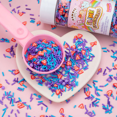 Ice Cream Slime Sprinkles Shaker Jar
