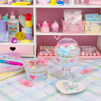 Baby Axolotl Clear Signature Dome™ Slime