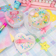 Baby Axolotl Clear Signature Dome™ Slime