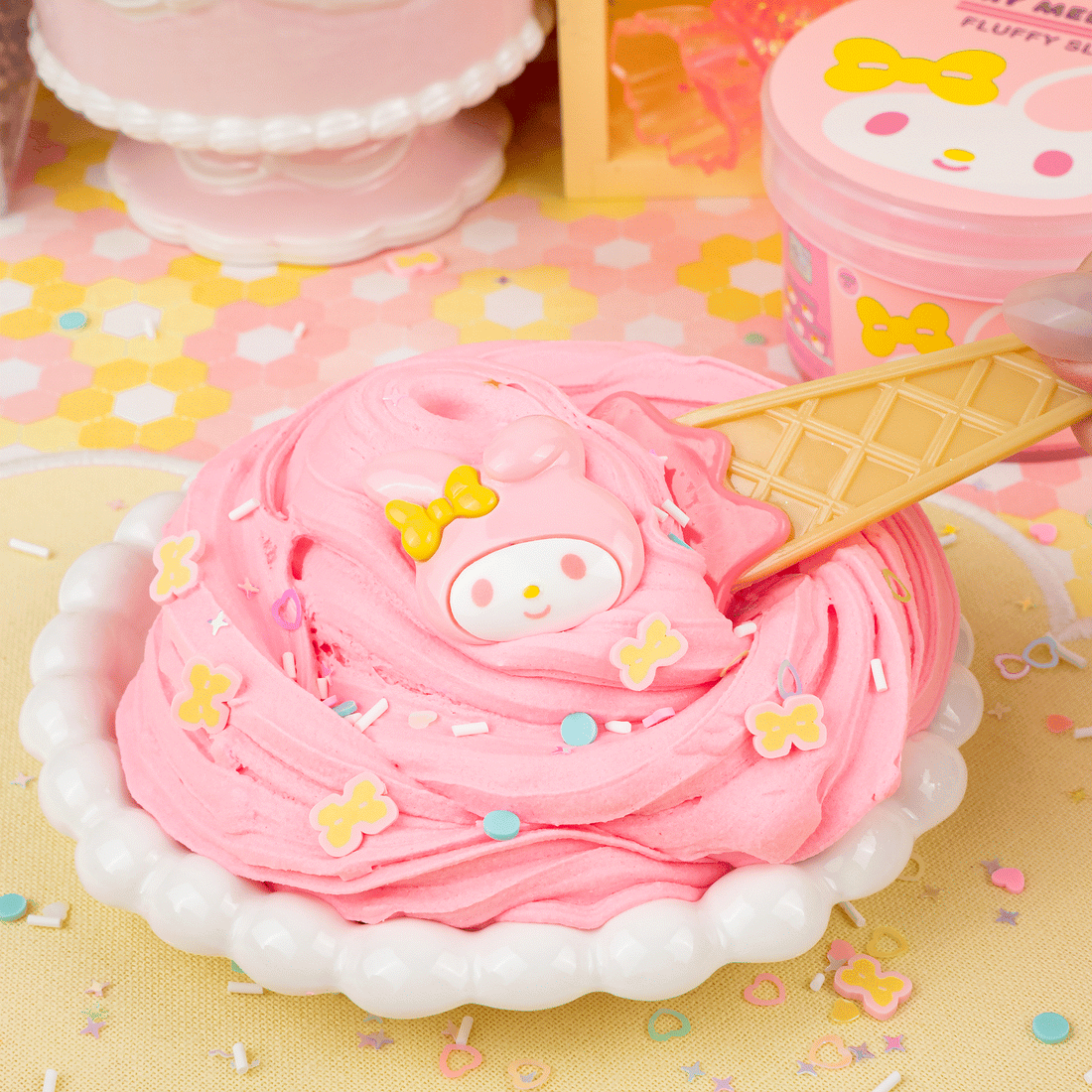Sanrio® My Melody™ Fluffy Signature Dome™ Slime
