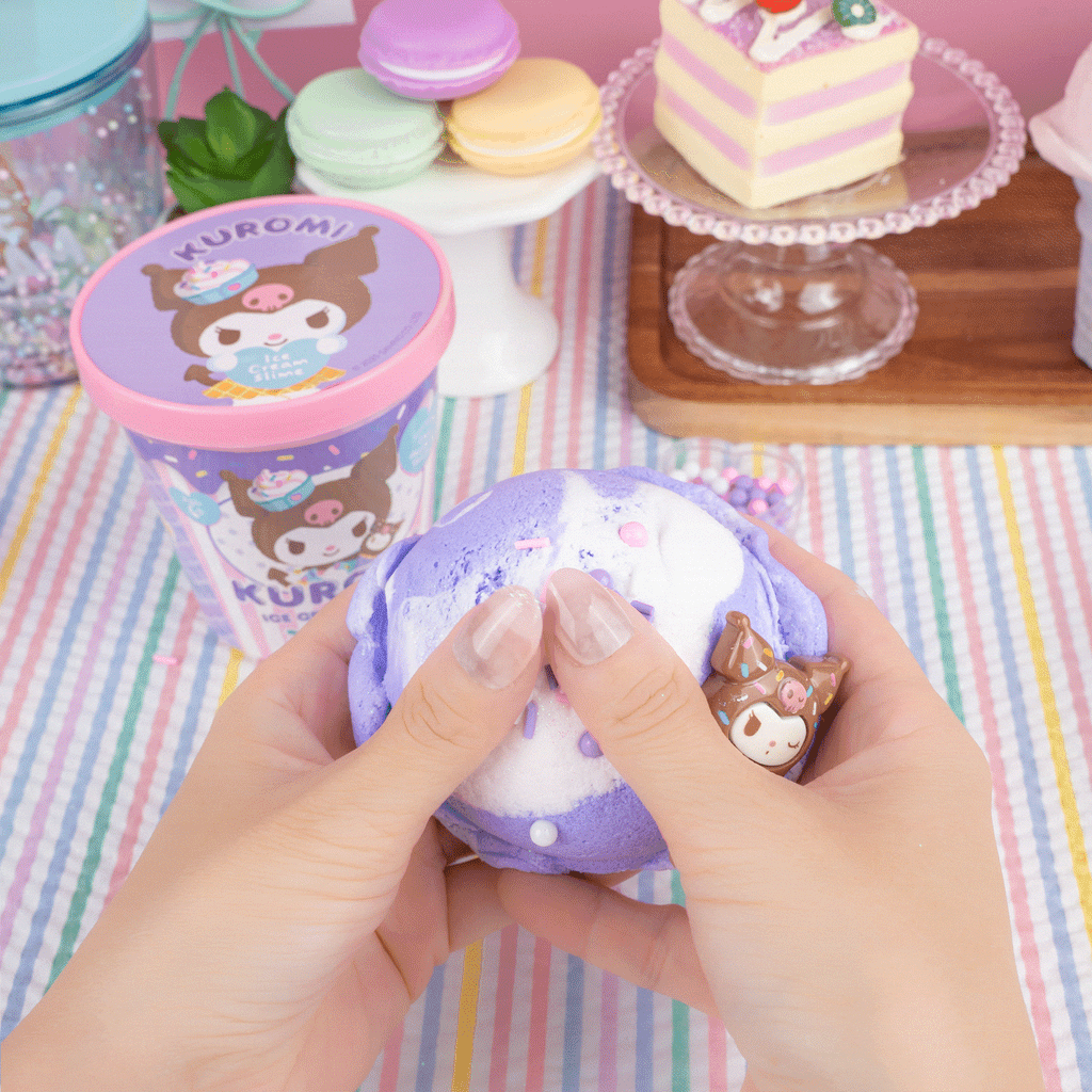 Sanrio® Kuromi™ Ice Cream Slime Kit