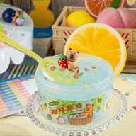 Capybara Fruit Spa Signature Dome™ Slime