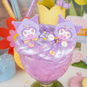 Sanrio® Kuromi™ Egg Hunt Signature Dome™ Clear Slime