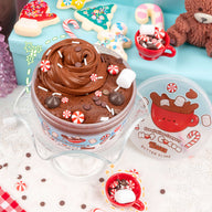 Hot Cocoa Kisses Butter Signature Dome™ Slime