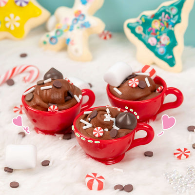 Hot Cocoa Kisses Butter Signature Dome™ Slime