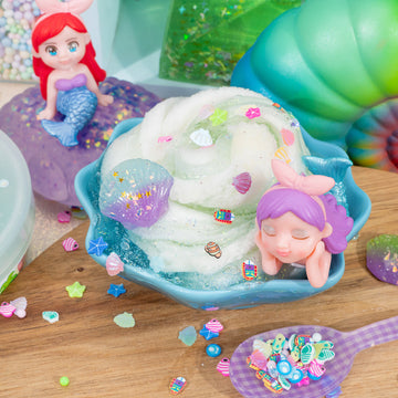 Mermaid Cove Clear Signature Dome™ Slime
