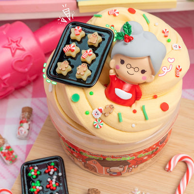 Mrs. Claus' Cookie Dough Clay-Dough Signature Dome™ Slime