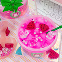 Mango Dragonfruit Jelly Cube Signature Dome™ Slime