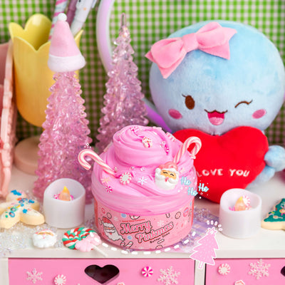 Merry Pinkmas Butter Signature Dome™ Slime