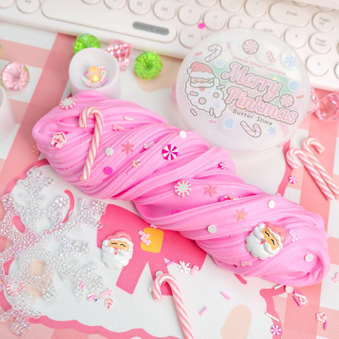 Merry Pinkmas Butter Signature Dome™ Slime